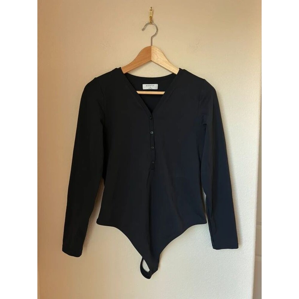 Aritzia Babaton Long Sleeve Bodysuit Size XL